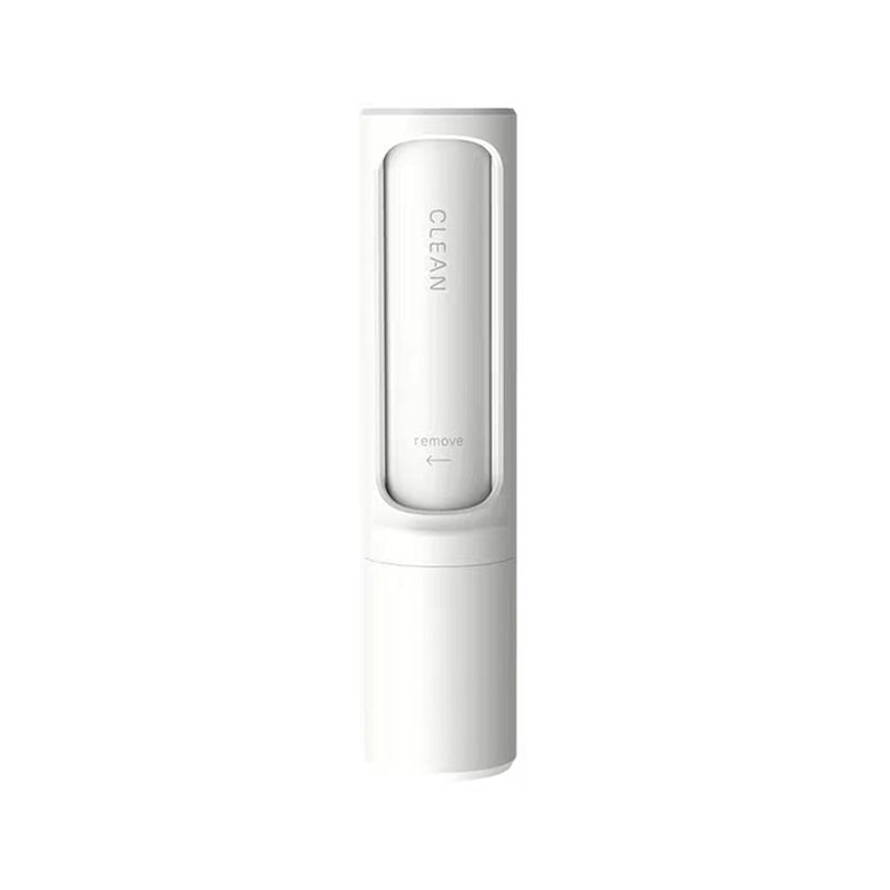 2-in-1 Reusable Pet Hair Remover Brush, Self-Cleaning, White