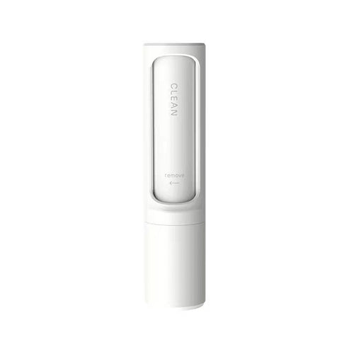 2-in-1 Reusable Pet Hair Remover Brush, Self-Cleaning, White