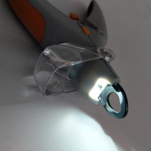 Cat Nail Clipper with LED Light and 5x Magnifier